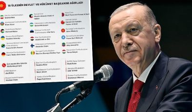 Cumhurbaşkanı Erdoğan’dan, 2024’te küresel barış için yoğun diplomasi trafiği