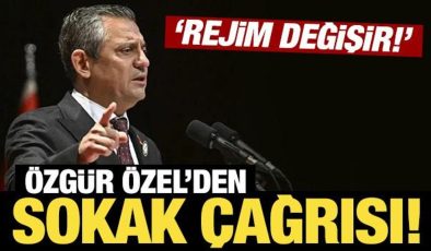 Özgür Özel’den ‘sokak’ çağrısı: Bir milyon kişi meydana iner rejim değişir!