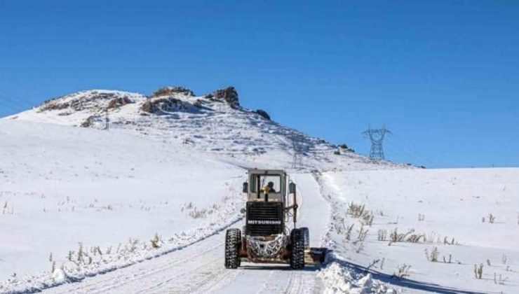 493 yerleşim yerinin yolu ulaşıma kapandı