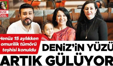 Deniz’in yüzü artık gülüyor