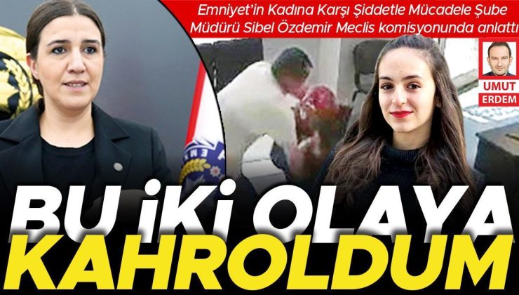 Emniyet Müdürünü kahreden iki olay