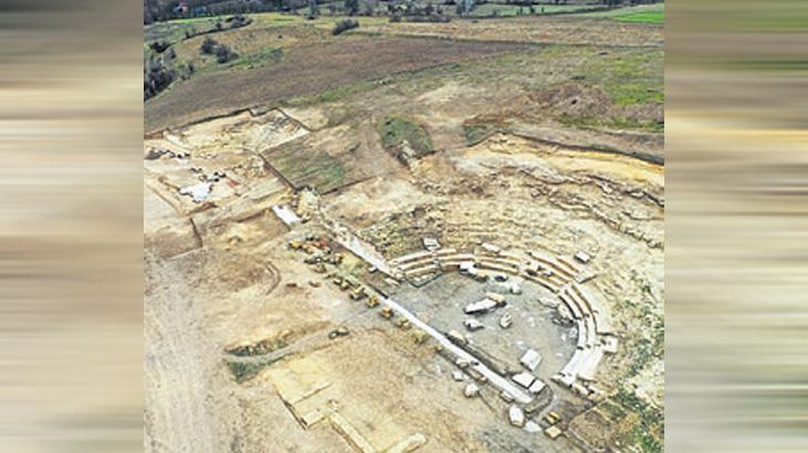 Pompeiopolis’un tiyatrosu gün yüzüne çıkıyor